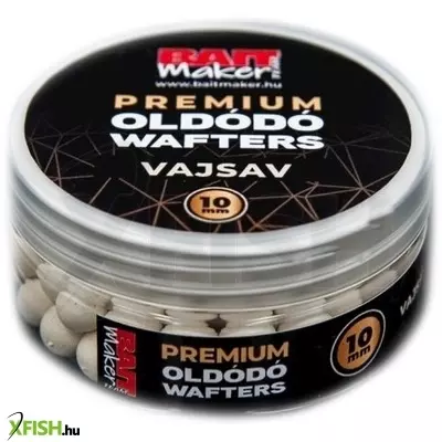 Bait Maker Premium Oldódó Wafters Csali 10 mm Vajsav 30 g