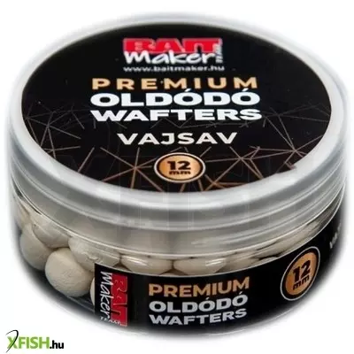 Bait Maker Premium Oldódó Wafters Csali 12 mm Vajsav 30 g