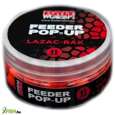 bait maker feeder pop up csali 11 mm lazac és rák 25 g