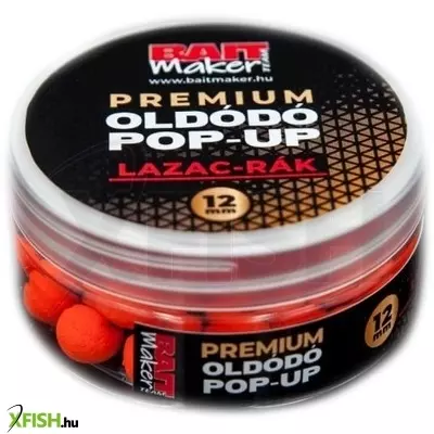 Bait Maker Premium Oldódó Pop Up Csali 12 mm Lazac és Rák 25 g