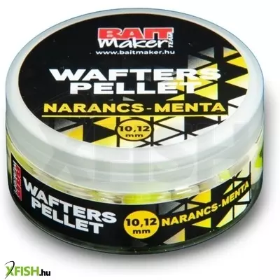 Bait Maker Wafters Pellet Method Csali 10,12 Mm Narancs-Menta 30 G