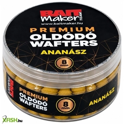 Bait Maker Premium Oldódó Wafters Method Csali Ananász 8mm 25g