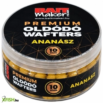 Bait Maker Premium Oldódó Wafters Method Csali Ananász 10mm 30g