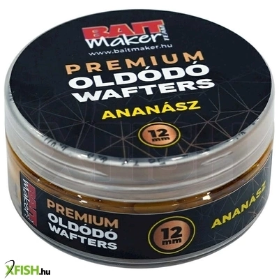 Bait Maker Premium Oldódó Wafters Method Csali Ananász 12mm 30g