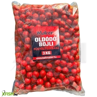 Bait Maker Oldódó Horgász Bojli Füstölt Kolbász 24mm 3000g