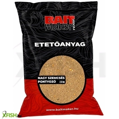 Bait Maker Etetőanyag Nagy Szemcsés Pontyozó 2500g