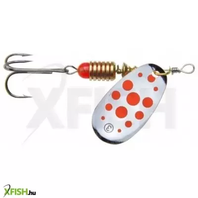 Mistrall Obrotowa Ezüst Fekete Pöttyös Körforgó Villantó 3-as 6Gr