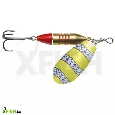 Mistrall Vibreso Bronz Sárga Ezüst Körforgó Villantó 4-es 23Gr