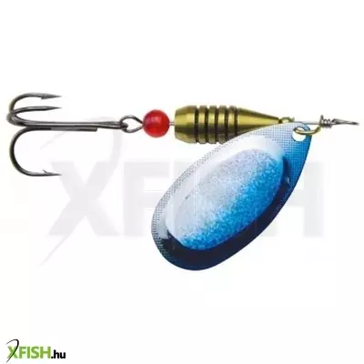 mistrall caliro kék ezüst körforgó villantó 4-es 9gr