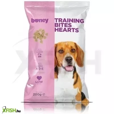 Boney Jutalomfalat Training Bites Hearts 200g