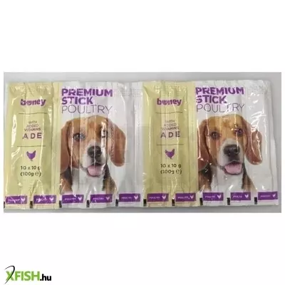 boney kutya jutalomfalat premium stick baromfi 10x10g