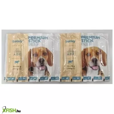 Boney Kutya Jutalomfalat Premium Stick Marha 10x10g