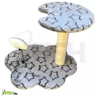 Bps buenapet bps macskabútor kaparófával és rugós játékkal - 40x35x33cm