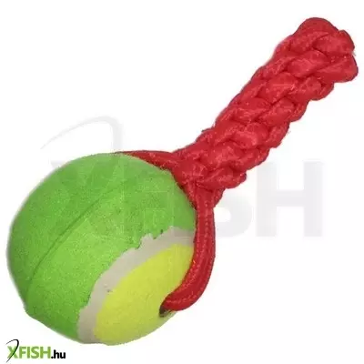 bps buenapet bps kutyajáték - vastag kötélfogantyú óriás teniszlabdával 23cm