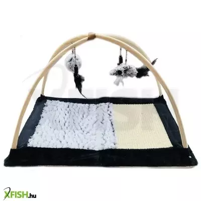 Bps buenapet bps macskafekhely, játszószőnyeg kaparófelülettel - 60x42x33cm