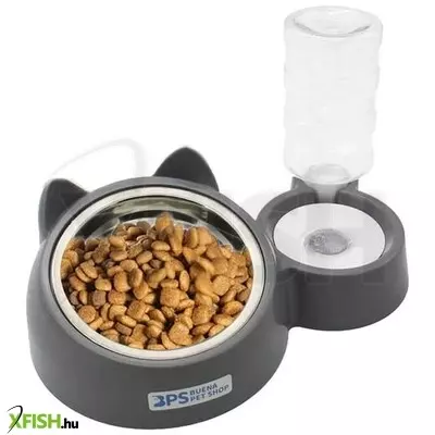 Bps buenapet bps 2-in-1 etetőtál és önitató szett macskának, kis kutyának (500+600ml)
