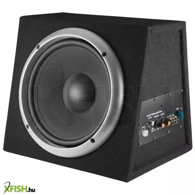 Sal bs 10/a aktív szubláda, 200 w, 250 mm hangszóró, polipropilén kónusz, 4 ohm, 340 X 310 X 280 mm, 100 W erősítő