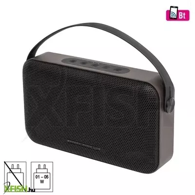 Sal bt4000 vezeték nélküli hangszóró, 2 X 8 w, bass-reflex, aux, beépített mikrofon, soft touch gombok,~18 H üzemidő, tartozék usb-c kábel