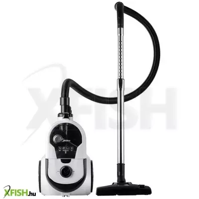 Midea c7 mbc1860wb porzsák nélküli porszívó, 600 w, 3 literes portartály, mosható hepa12 szűrő, 5 M tápvezeték