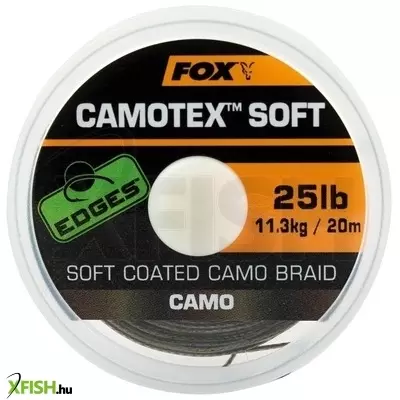 Fox Camotex Light Soft 15Lb 20M Fonott Előkezsinór