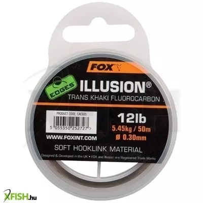 Fox Illusion® Trans Khaki Soft Horogelőke (12Lb)