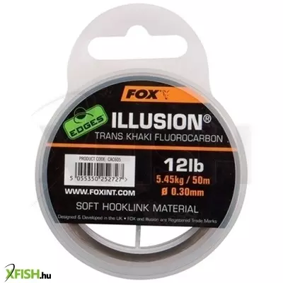 Fox Illusion® Trans Khaki Soft Horogelőke (15Lb)