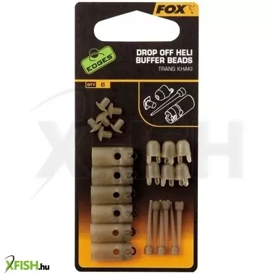 Fox Edges™ Drop Off Heli Buffer Beads Ütköző Gyöngy