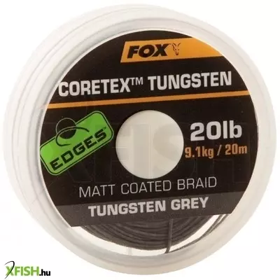 Fox Edges™ Tungsten Coretex 35Lb Fonott Előkezsinór