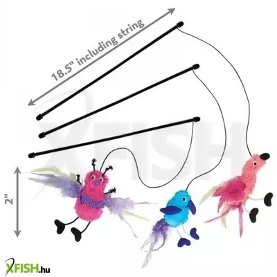 KONG Pálca Figurával Macskajáték