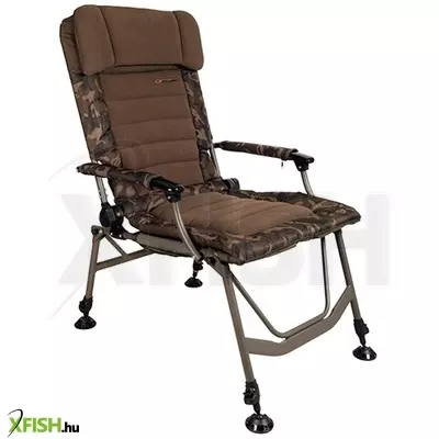Fox Super Deluxe Recliner Chair Karfás Horgásszék 60x60x45-60cm 150kg Terheléssel