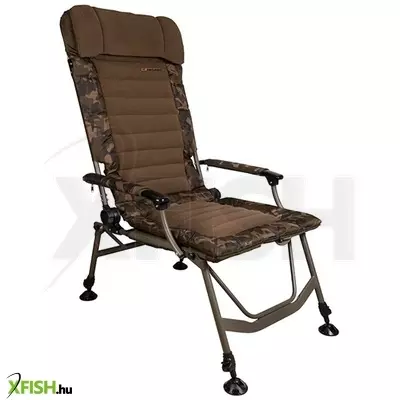 Fox Super Deluxe Recliner Highback Chair Karfás horgászfotel 40x80x45-60cm 150kg Terheléssel