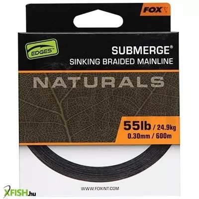 Fox Sub Nat Braid X Fonott Zsinór Zöld 600m 0.30mm 24.9Kg