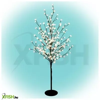 Dekorációs termékek home cbt 200 virágzó cseresznyefa, 200 db led, ip44, lecsavarozható fém talp, kültéri, beltéri