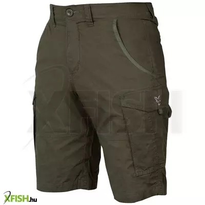 Fox Collection combat shorts Green / Silver Zöld/ezüst Rövidnadrág - XL