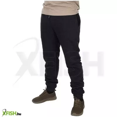 Fox Collection Sherpa Jogger Téli Horgász Melegítő Nadrág Fekete L