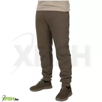Fox Collection Sherpa Jogger Téli Horgász Melegítő Nadrág Zöld Xxl