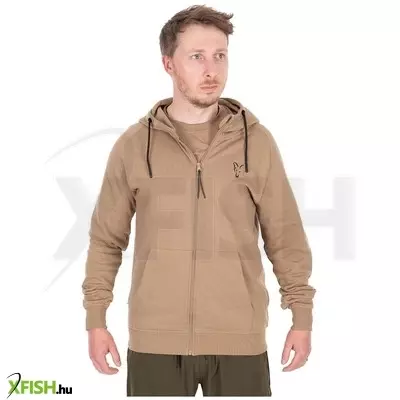 Fox Collection LW Zip Hoody Horgász Pulóver S