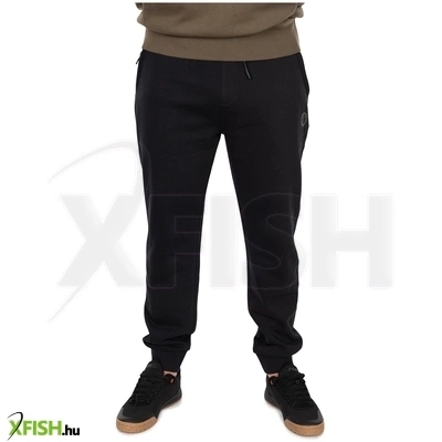 Fox Collection Jogger Horgász Melegítő Nadrág Fekete L