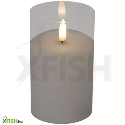 home cd 1 led-es gyertya, állófényű led, műanyag, 3 funkció