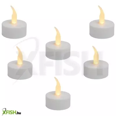 Home cd 6/wh led-es teamécses, narancssárga led, 6 db