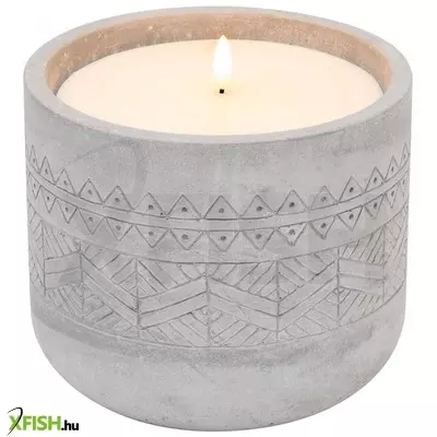 Home cdl 17 led-es kőmécses, valódi viasz, led, ismétlődő időzítés, 14 cm magas
