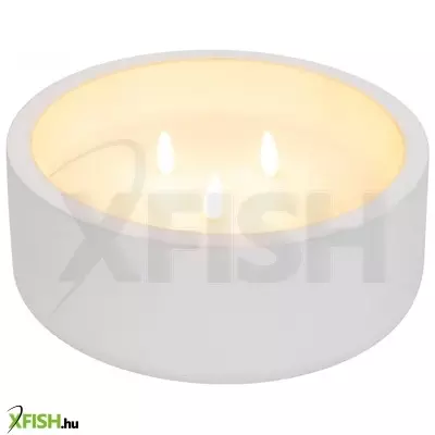 Home cdl 20 led-es kőmécses, valódi viasz, 3 db led, ismétlődő időzítés, 8 cm magas