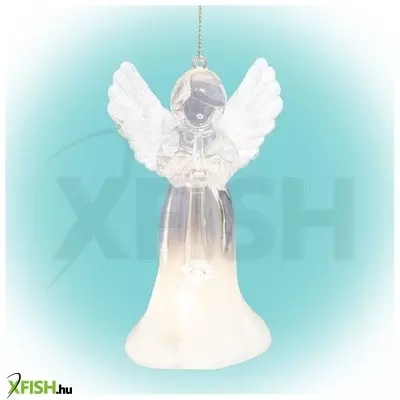 Dekorációs termékek home cdm16 led-es dekoráció, 2 féle akril angyal, melegfehér LED