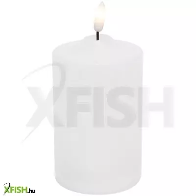 Dekorációs termékek home cdo 1 led-es gyertya, melegfehér led, műanyag, 3 funkció, kültéri, beltéri