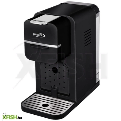 Hauser ce-940b multifunkciós kávéfőző, nespresso és dolce gusto kompatibilis, 1350 w, max. 20 bar nyomás, 0,9 literes víztartály, fekete