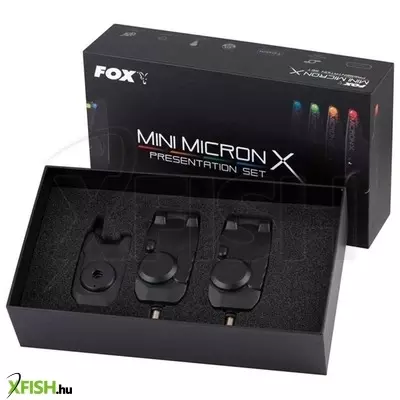 Fox Mini Micron X 2 Rod Set 2+1 Elektromos Kapásjelző szett