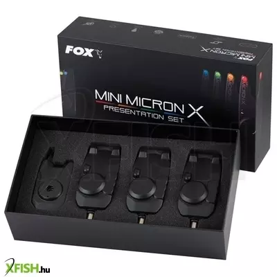 Fox Mini Micron X 3 Rod set 3+1 Elektromos Kapásjelző szett