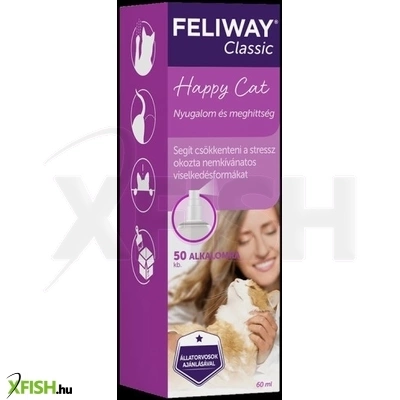 Feliway Spray Nyugtató Spray Macskáknak 60ml