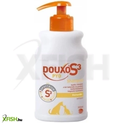 Douxo S3 Pyo Bőrvédő Sampon Kutyák Macskák Részére 200ml