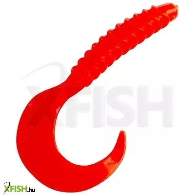Czero Finchy Twister Single Tail Worm Japanese Red Műcsali Piros 6cm 20 db/csomag